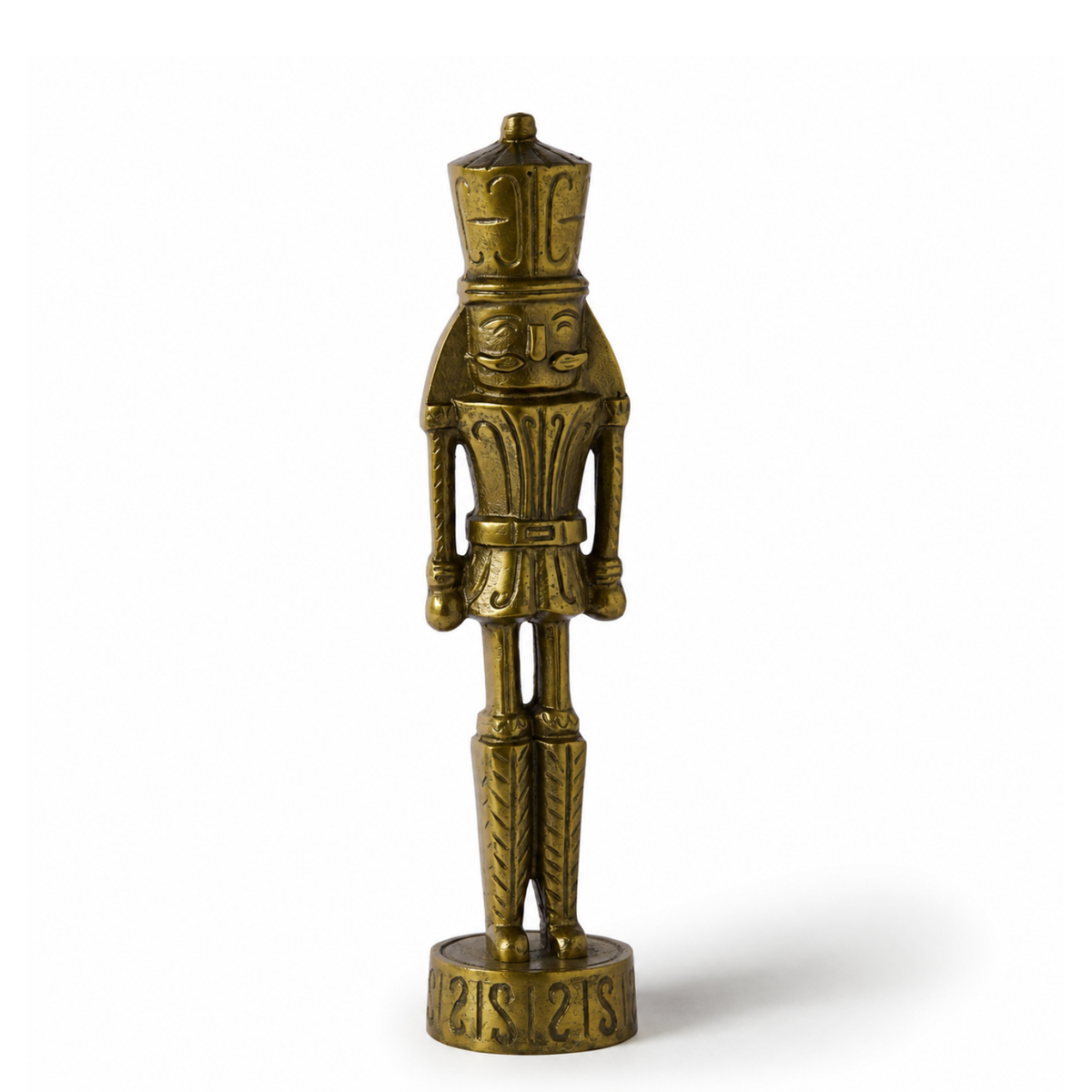 Noel Antique Gold Nutcracker