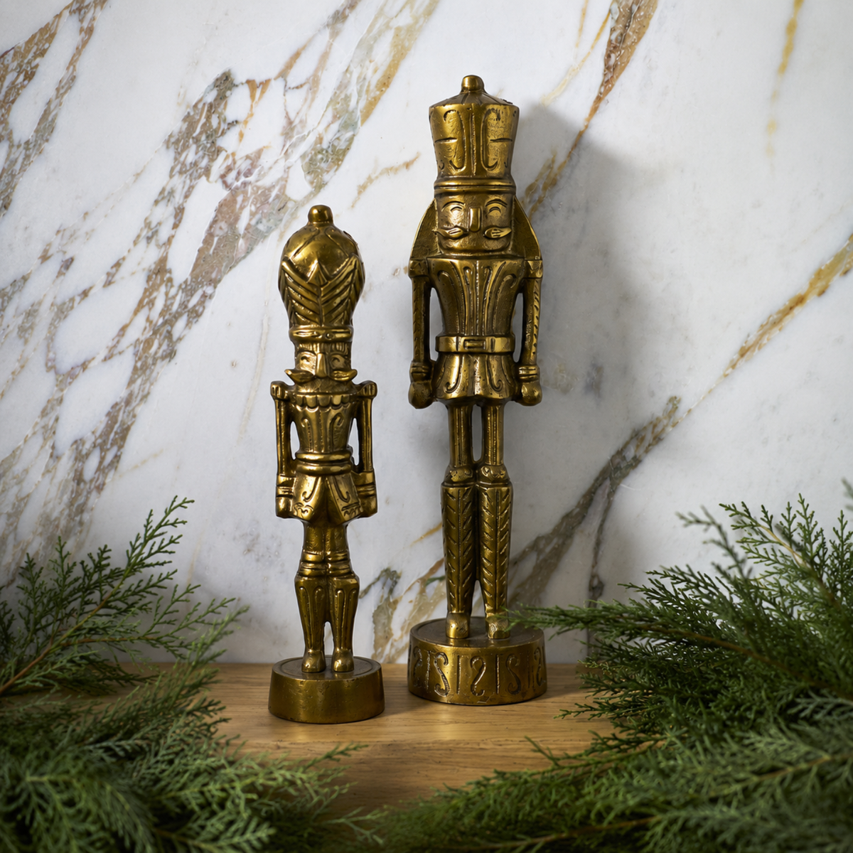 Noel Antique Gold Nutcracker