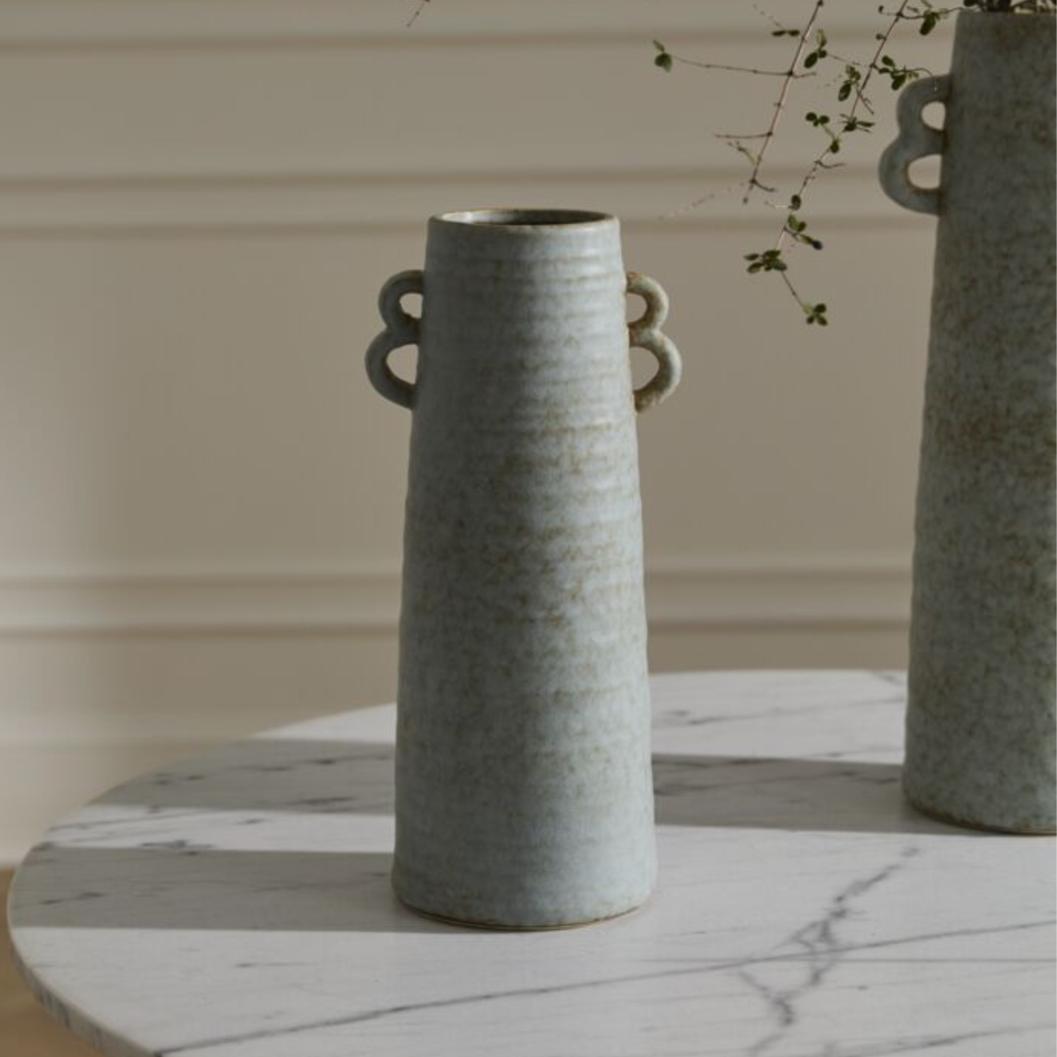 Arden Blue/Brown Glaze Vase