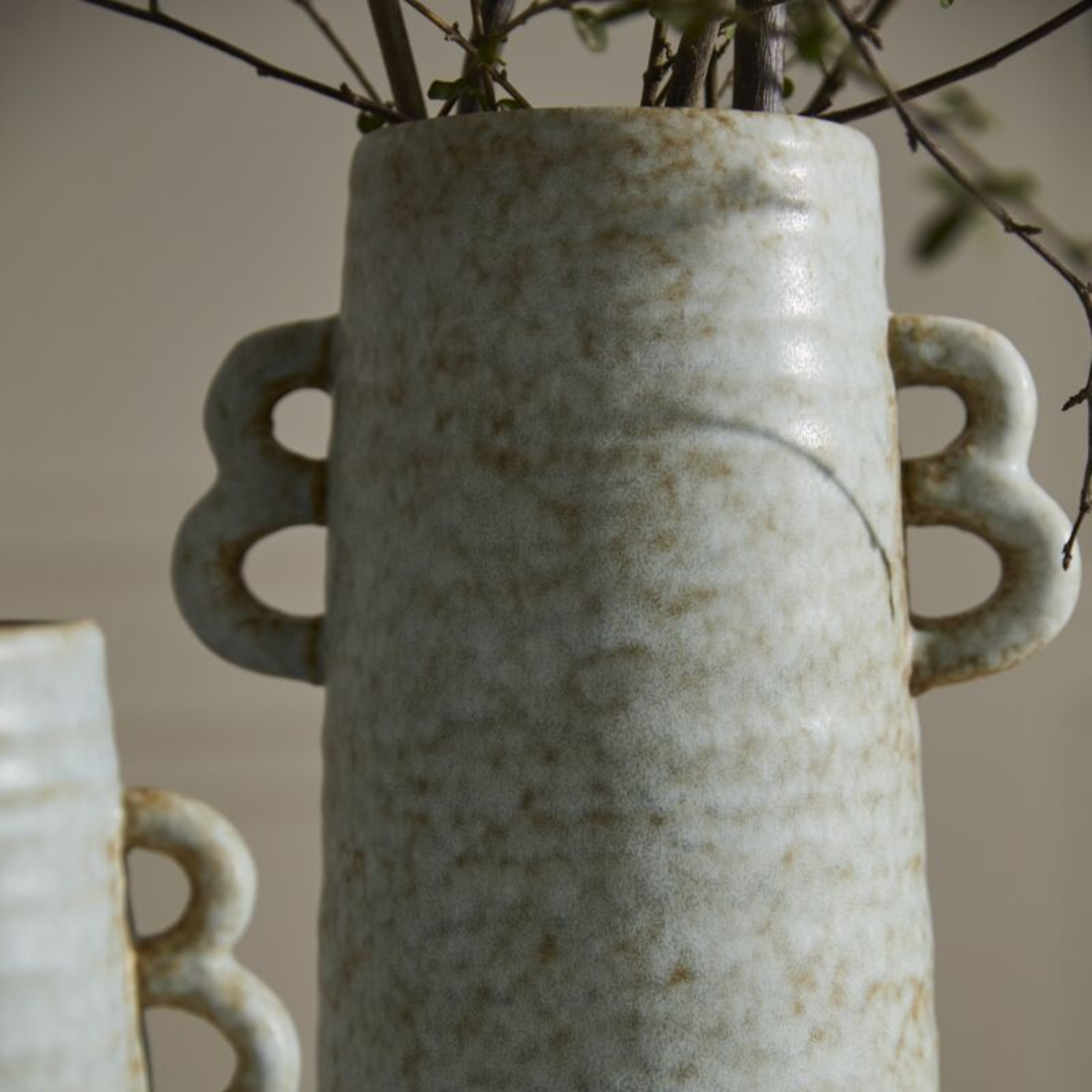 Arden Blue/Brown Glaze Vase