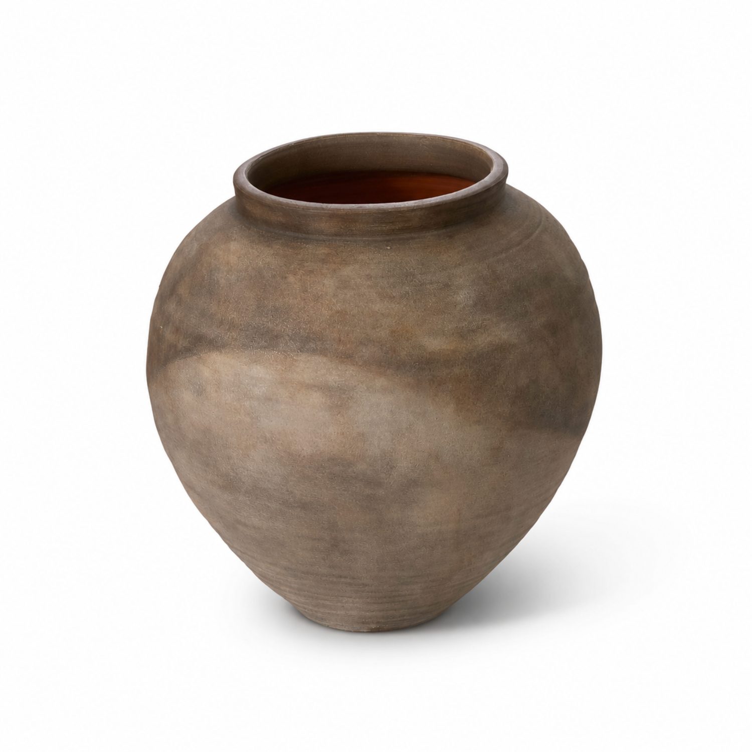 Grandeur Brown Ceramic Vase