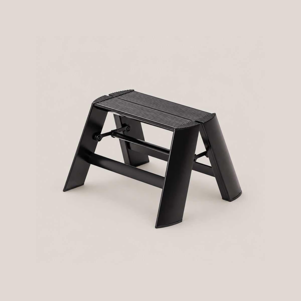 Kura 1 Step Ladder Stool - Black