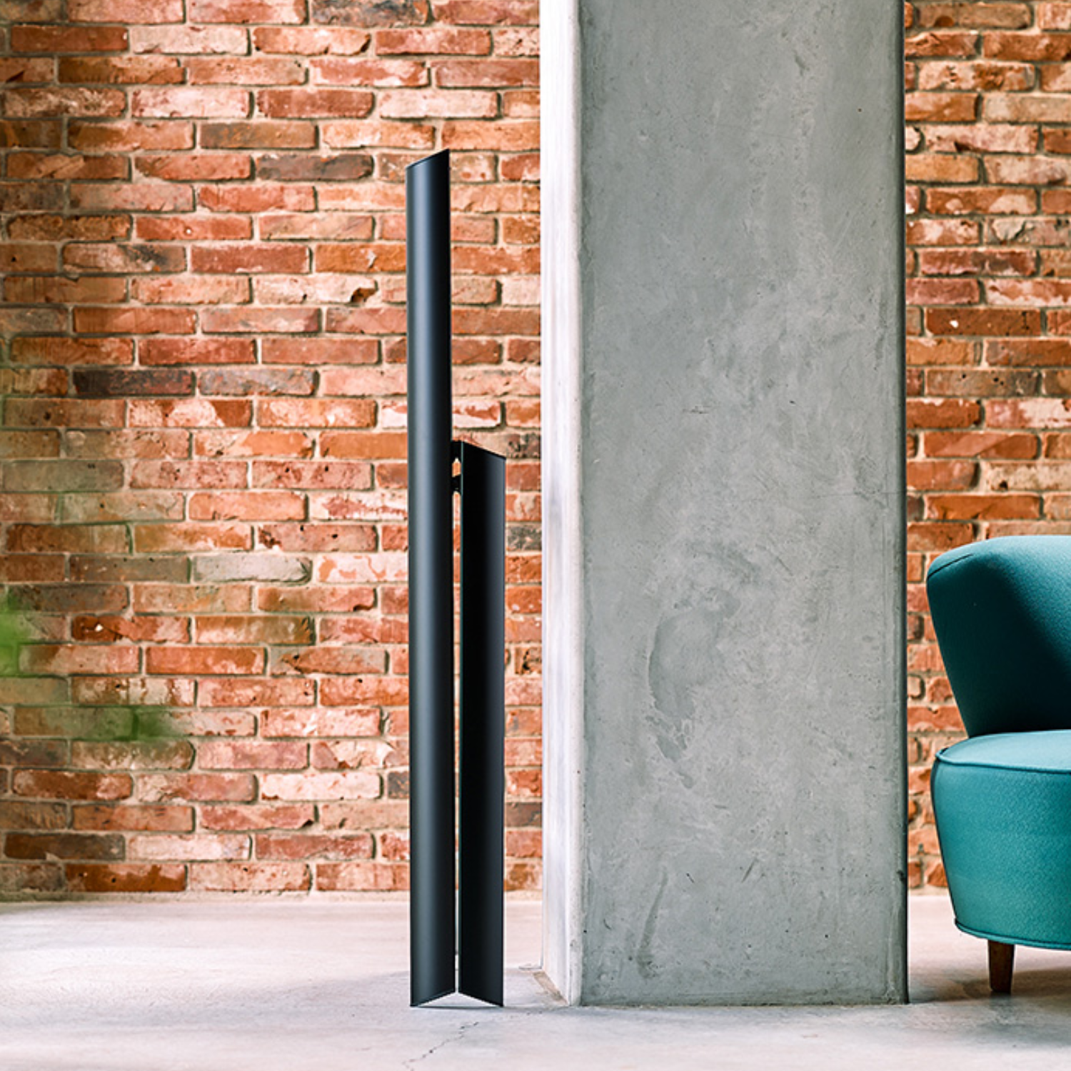 Kura 3-Step Ladder - Black