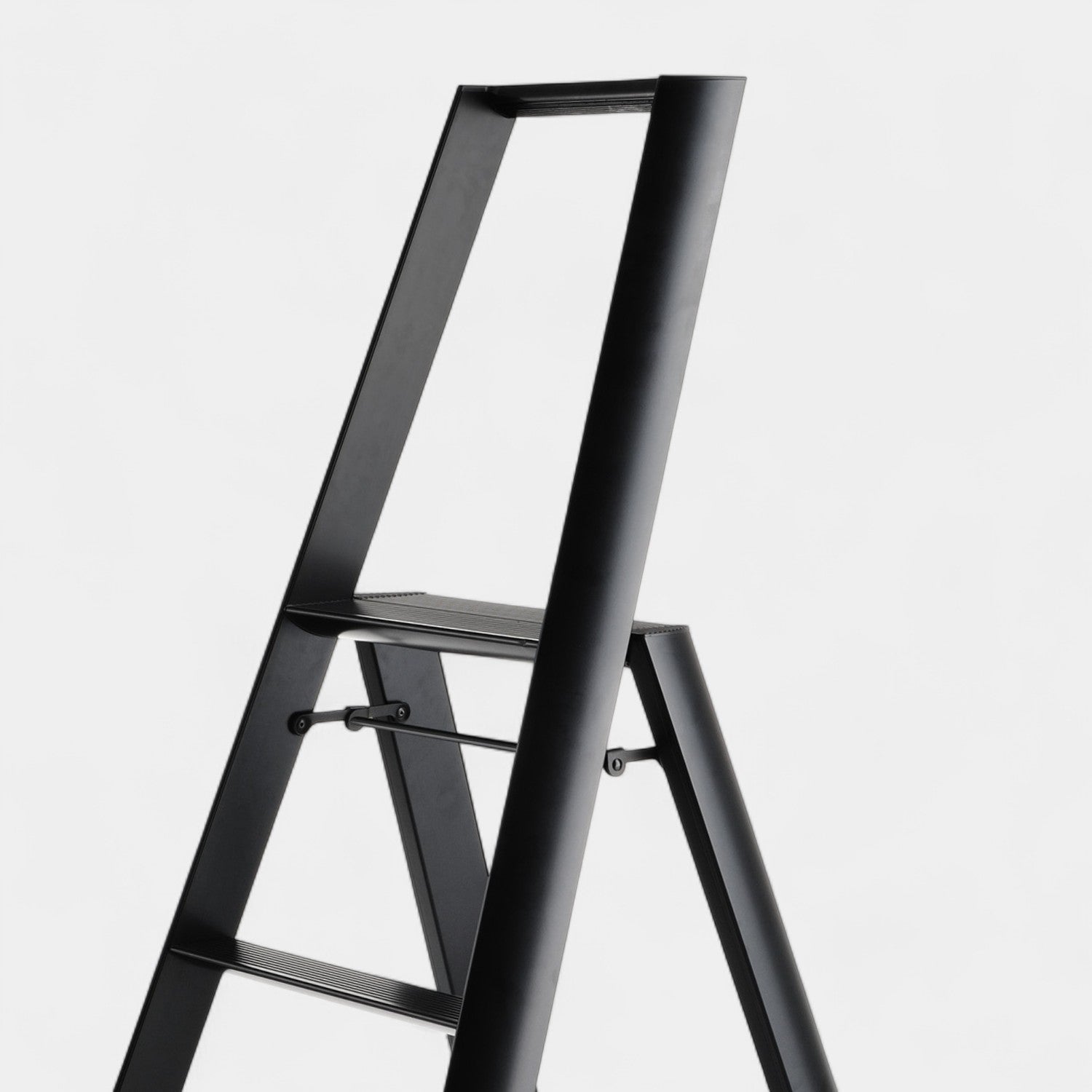 Kura 3-Step Ladder - Black