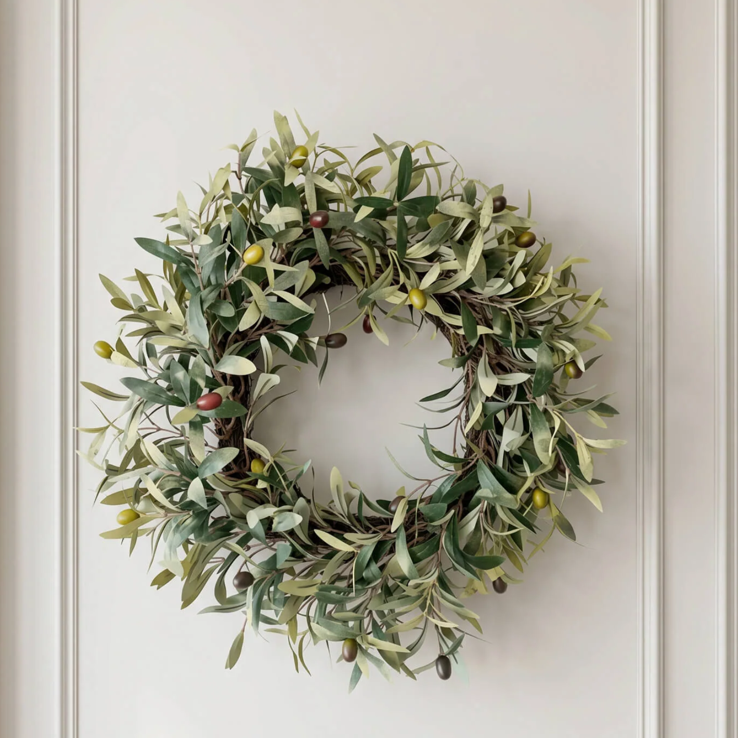 Artificial Olive Branch 24" Wreath (Copy)