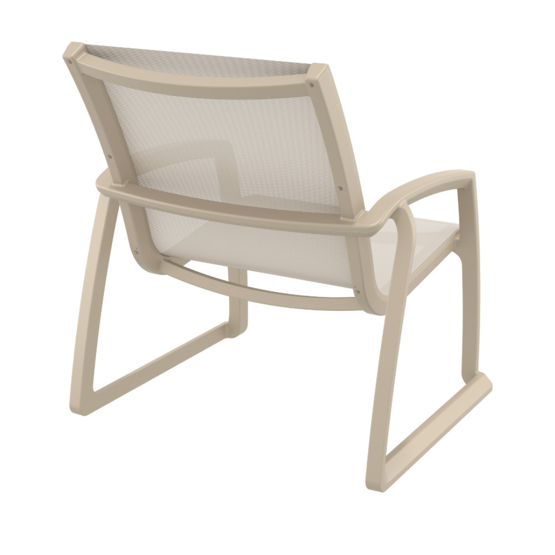Manhattan Taupe Club Chair