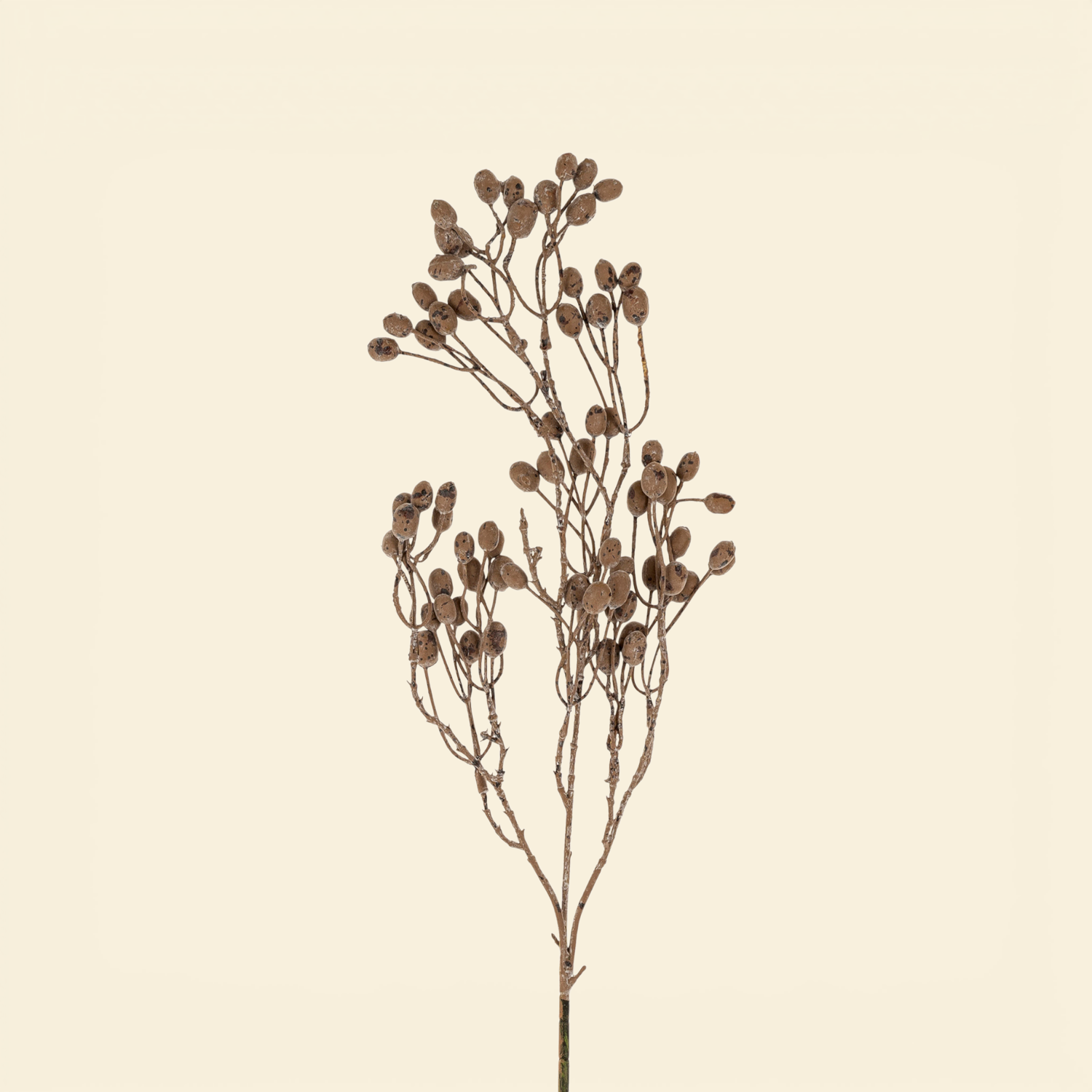 Artificial Brown Berry Branch