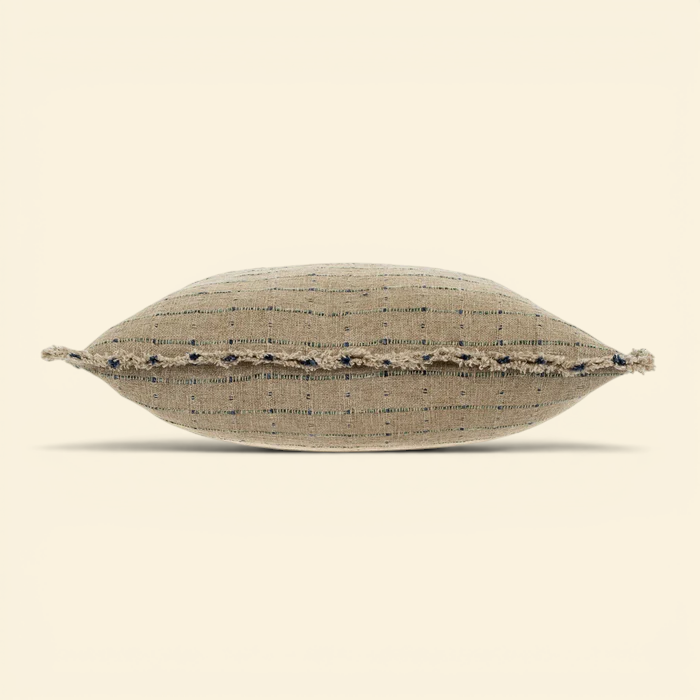 Woven Grid Toss Pillow