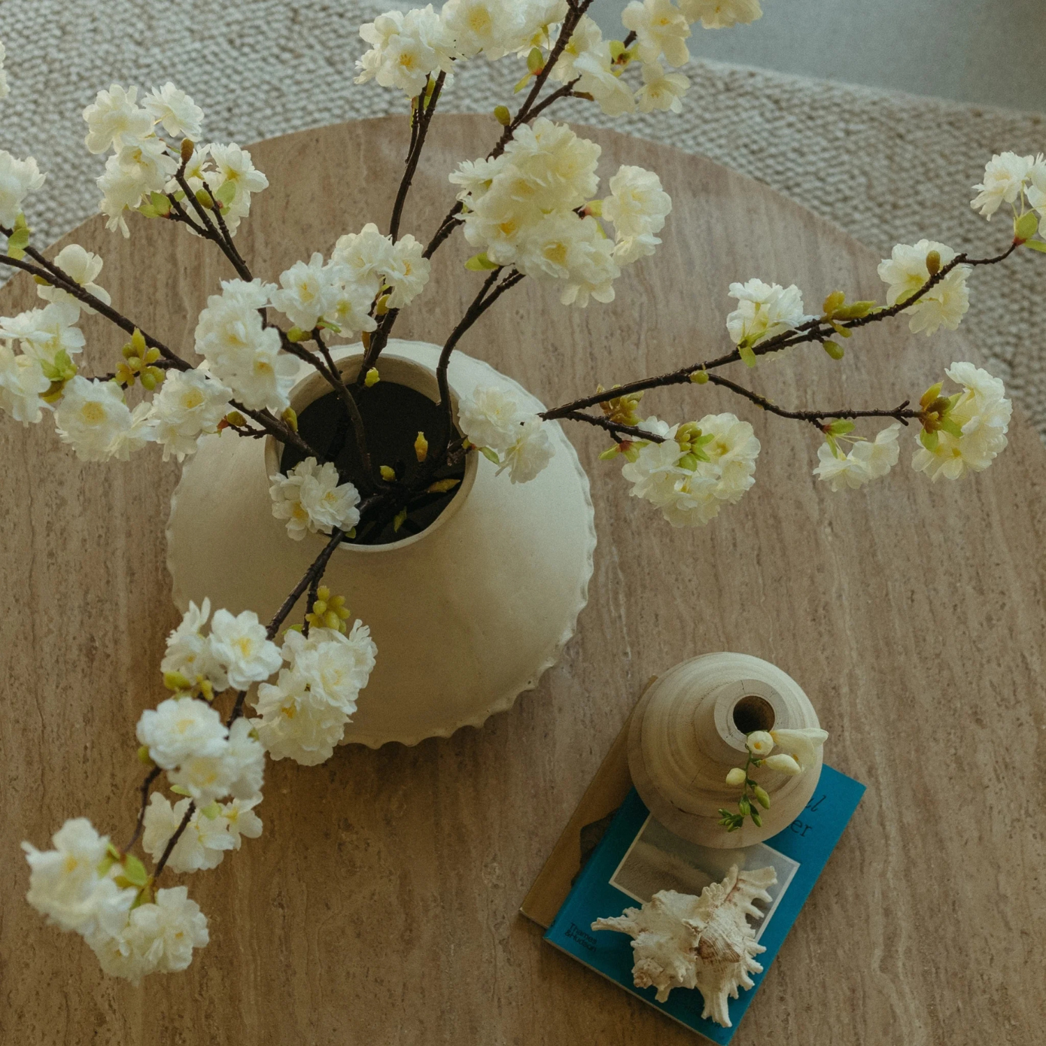 Mache Sculptural Vase