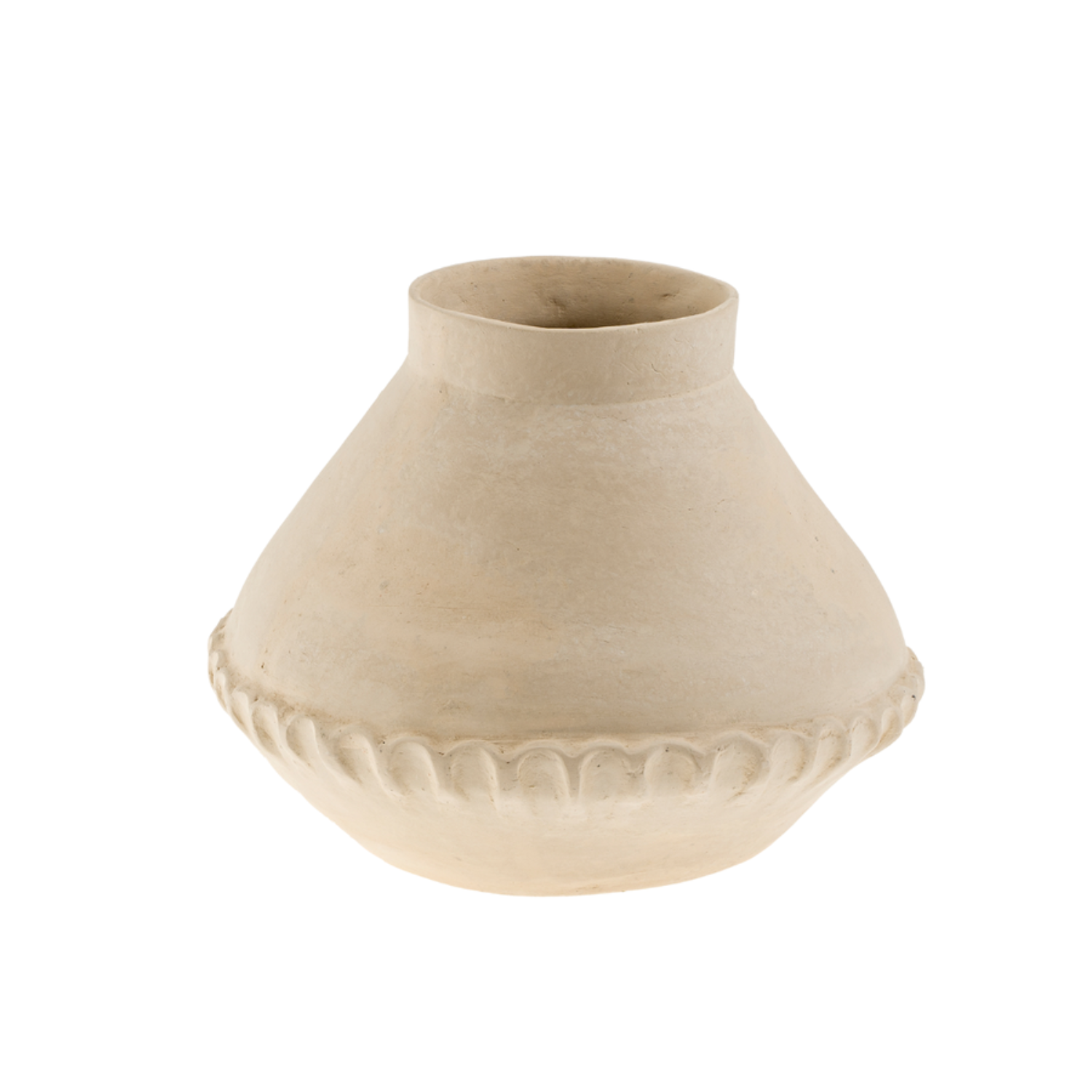 Mache Sculptural Vase