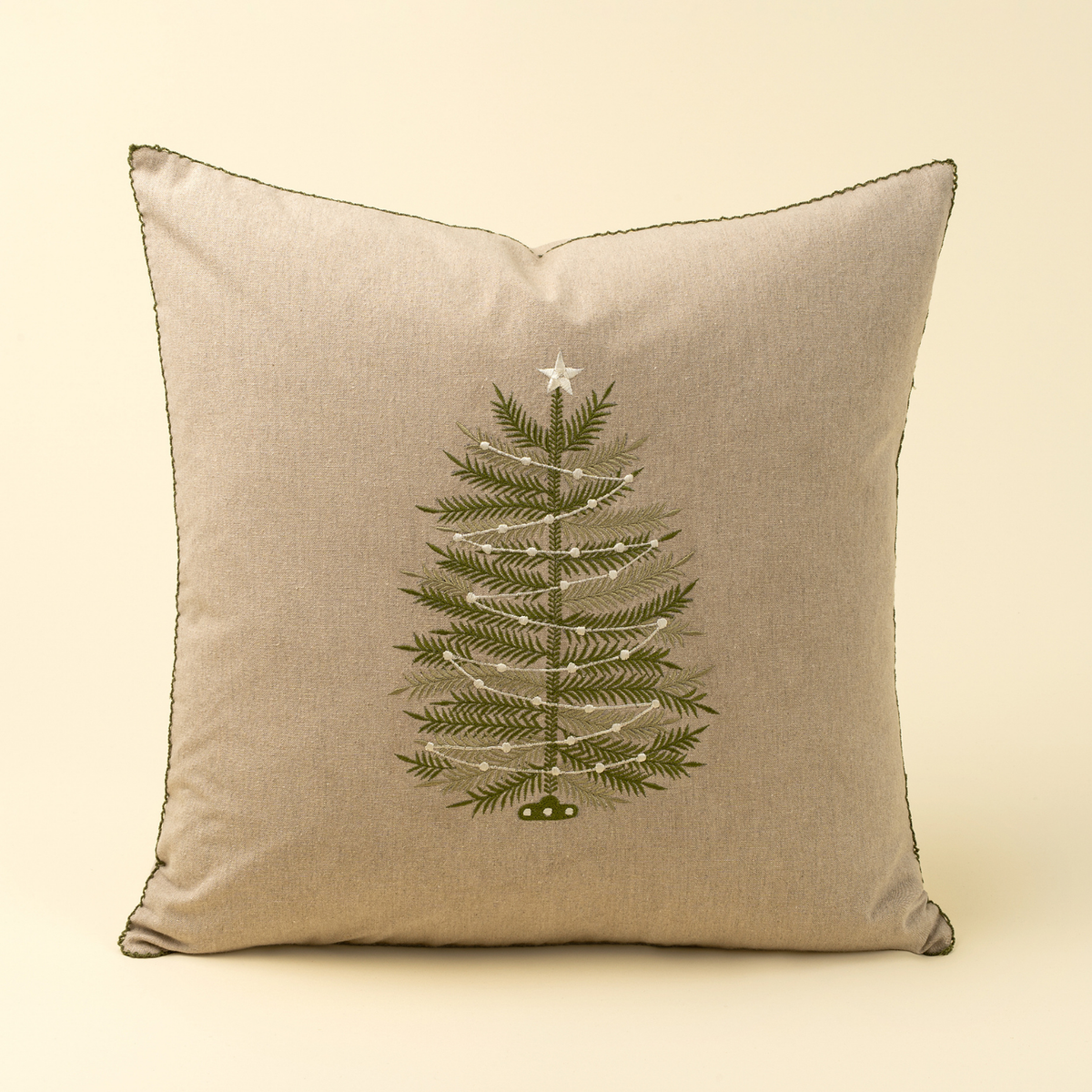 Merry Pine Toss Pillow