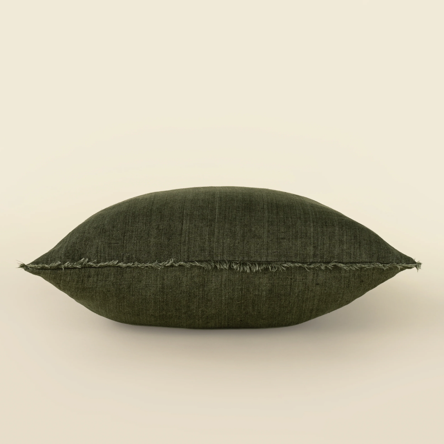 Cambri Avocado Linen Pillow
