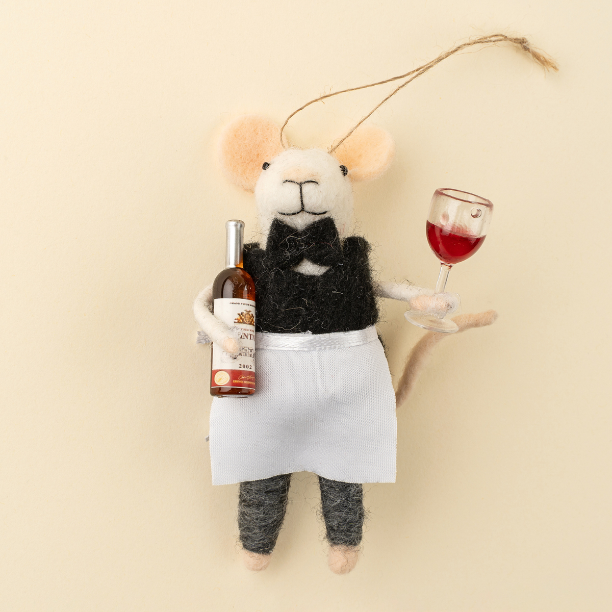 Very Merry Mouse Party Holiday Ornaments (Set of 5)
