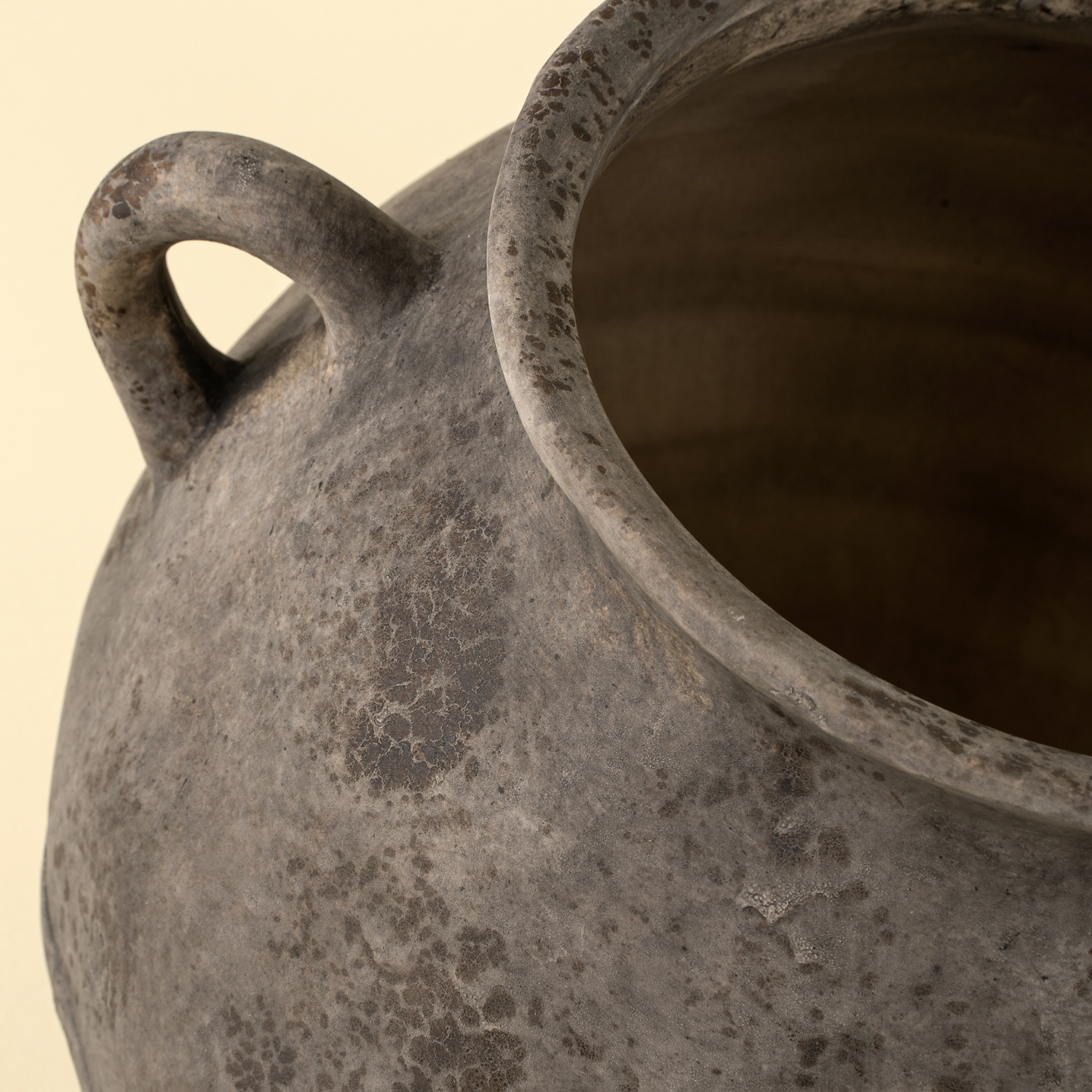Weathered Grey Provenance Stoneware Vase
