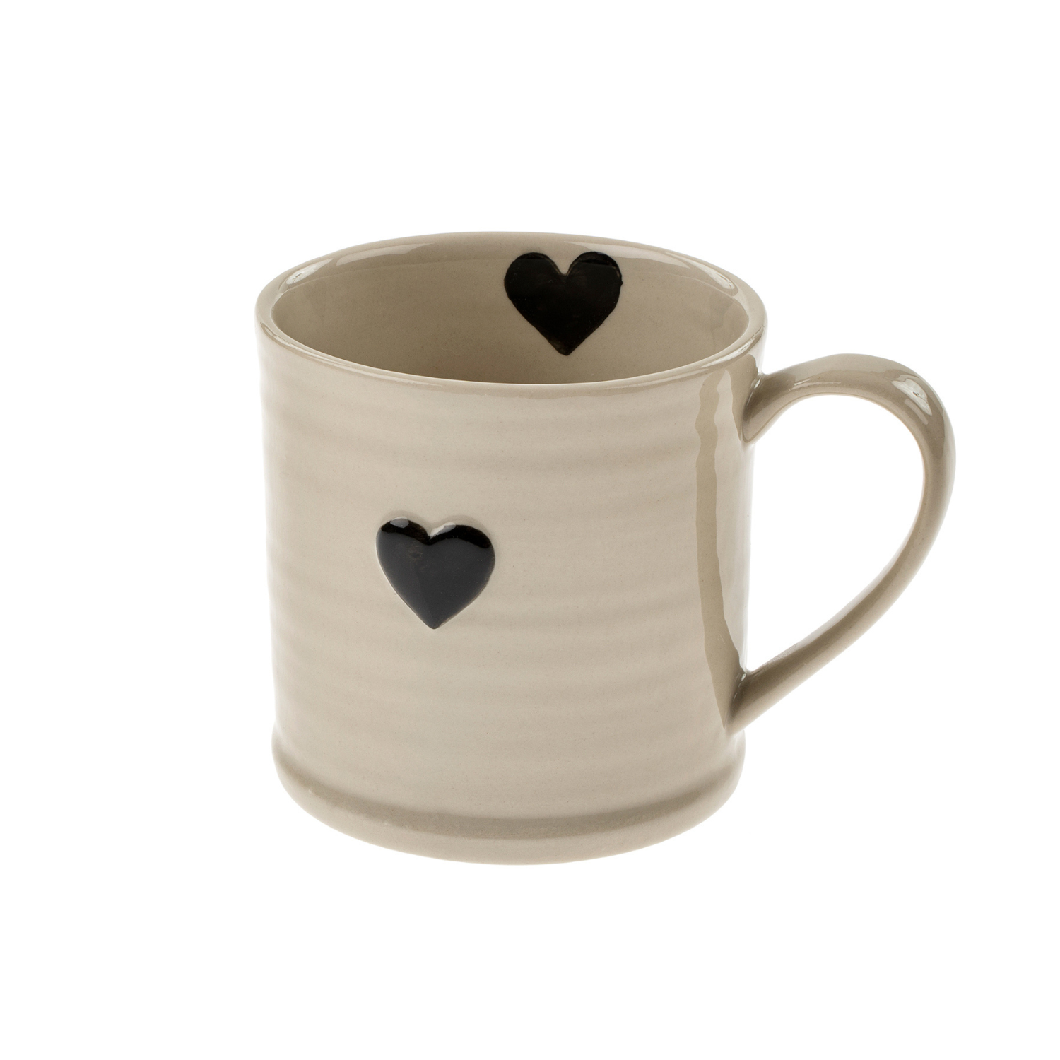 Black Heart Mug
