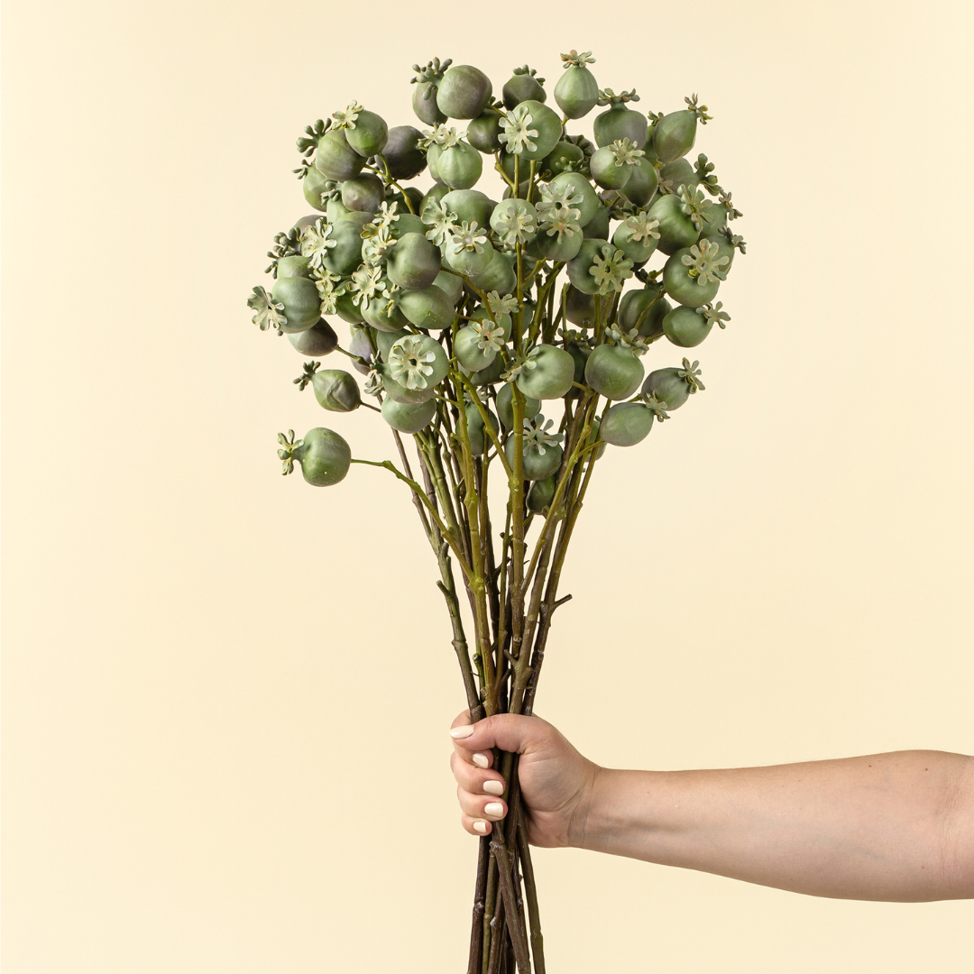 Artificial Poppy Pod