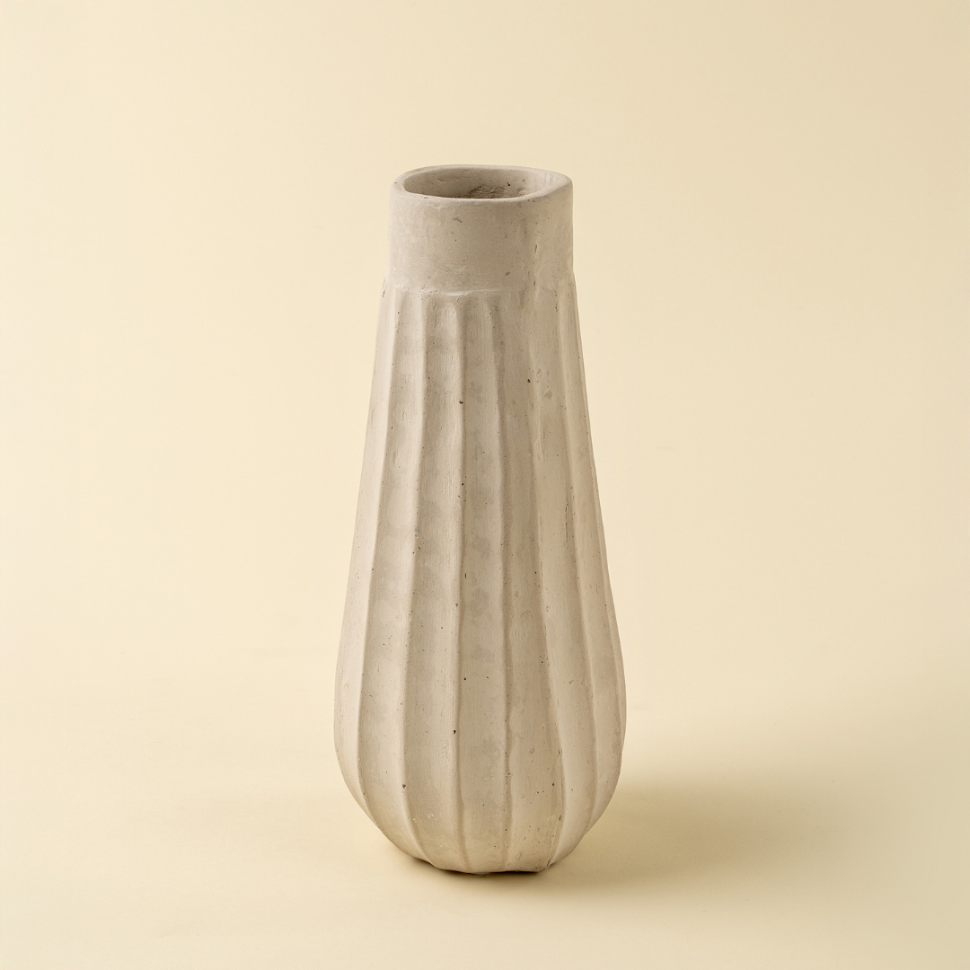 Groovy Mache Vase