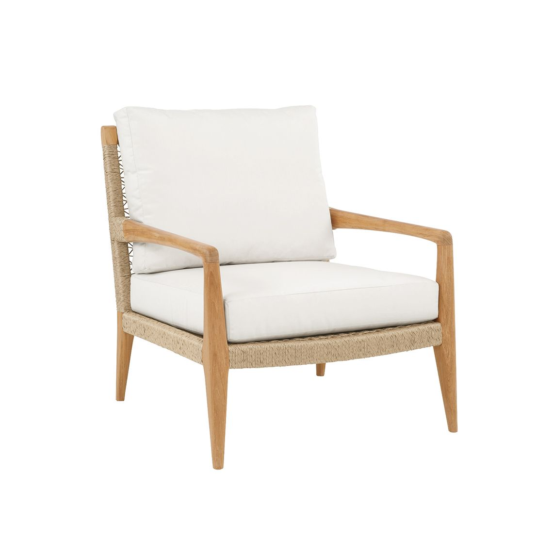 Kingsley Bate Barcelona Teak Lounge Chair