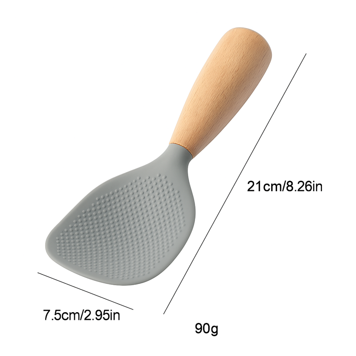 Non-Stick Grey Cooking Spatula