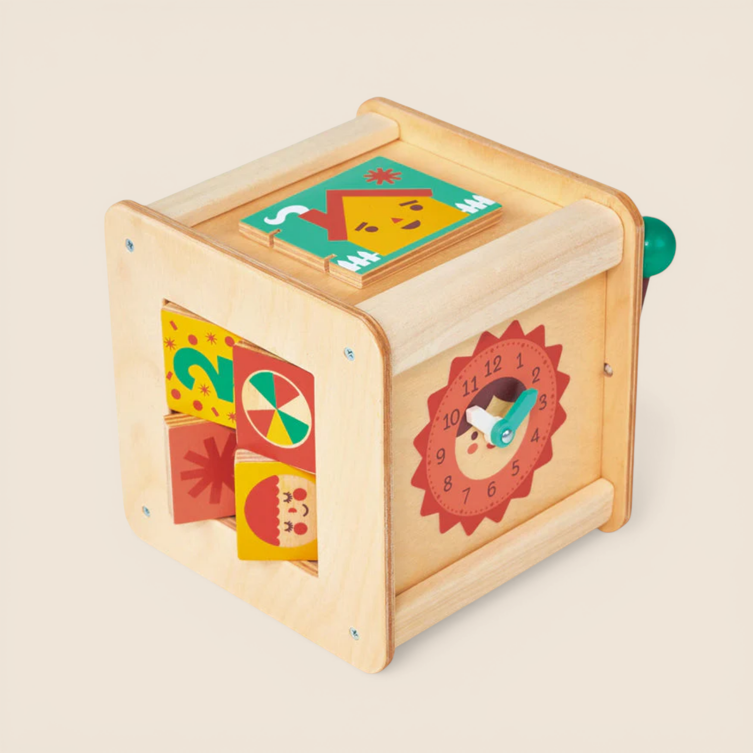 Kids Wood Activity Adventure Cube