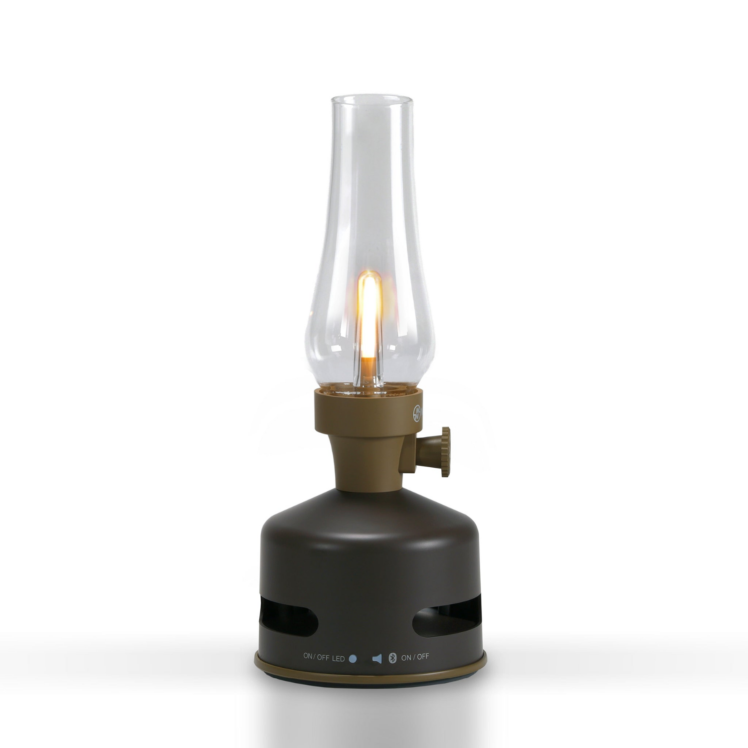 Retro LED Outdoor Lantern w/ Speaker