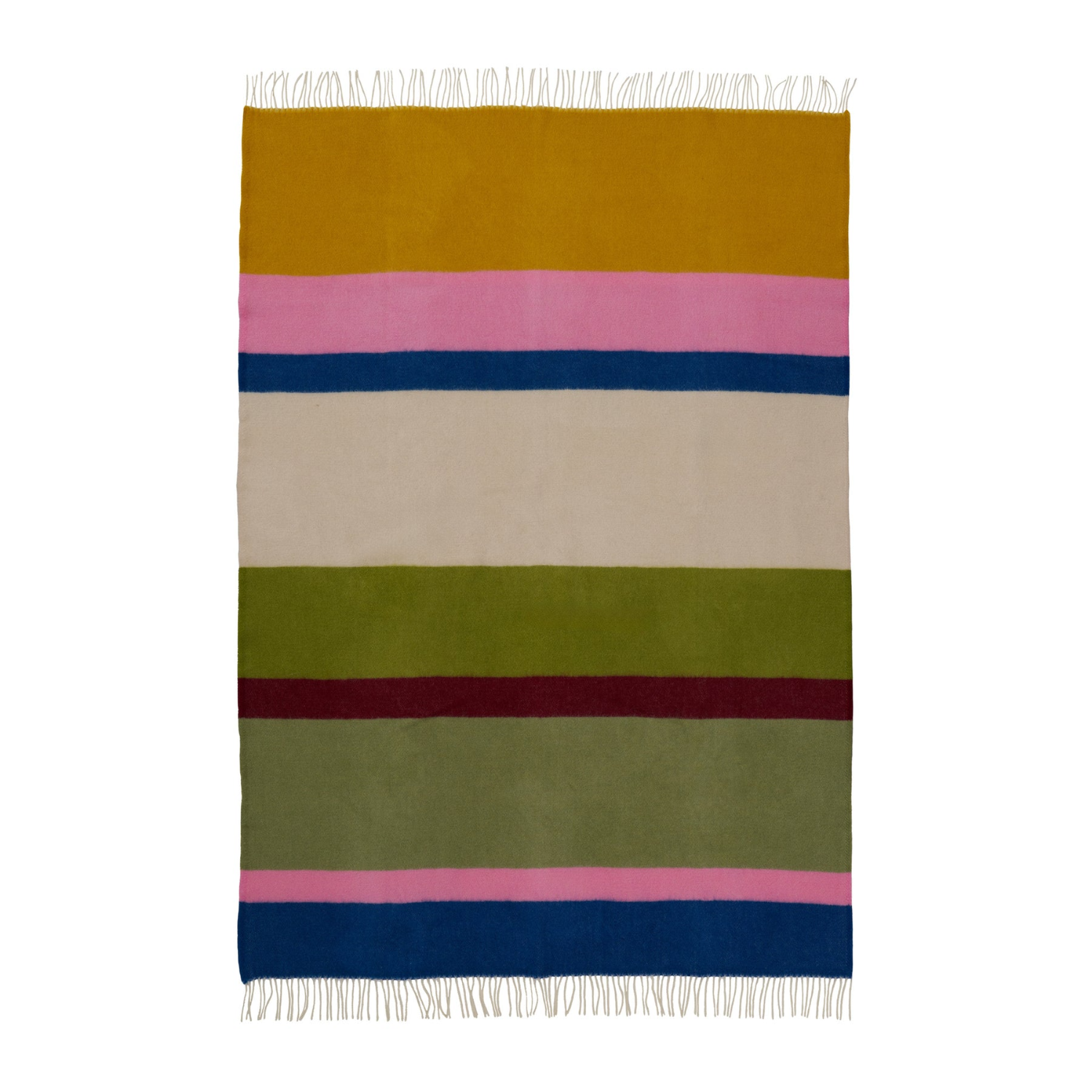 Avant-Garde Pink/Multi Throw Blanket