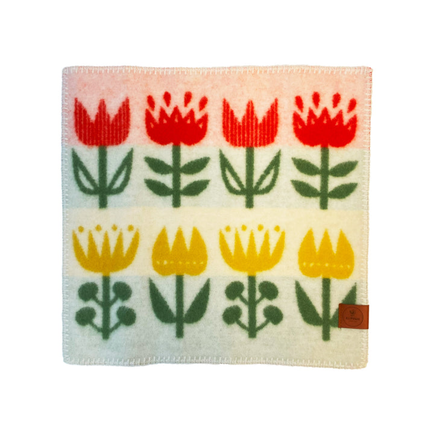 Tulip Bloom Wool Seat Pad