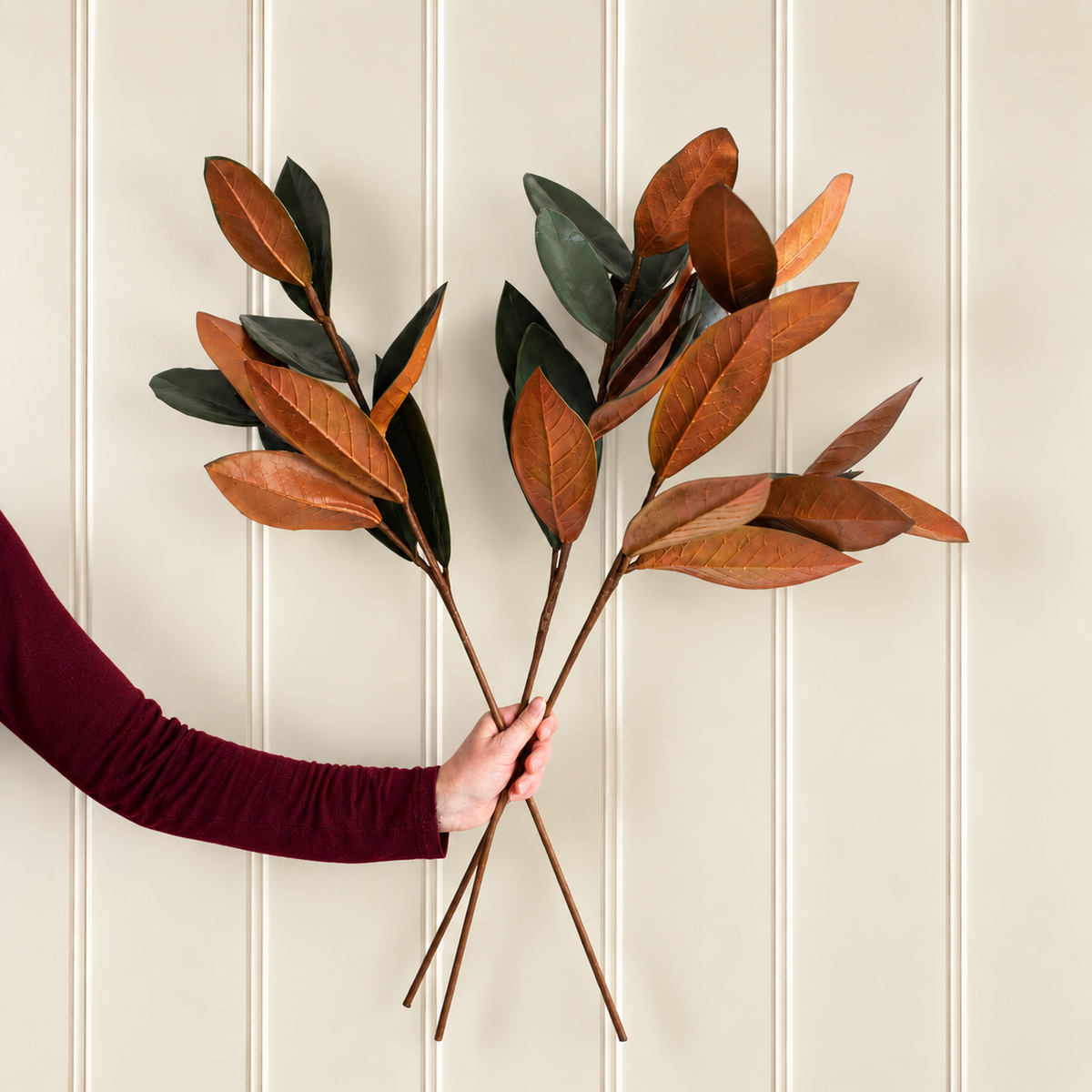 Artificial Magnolia Leaves