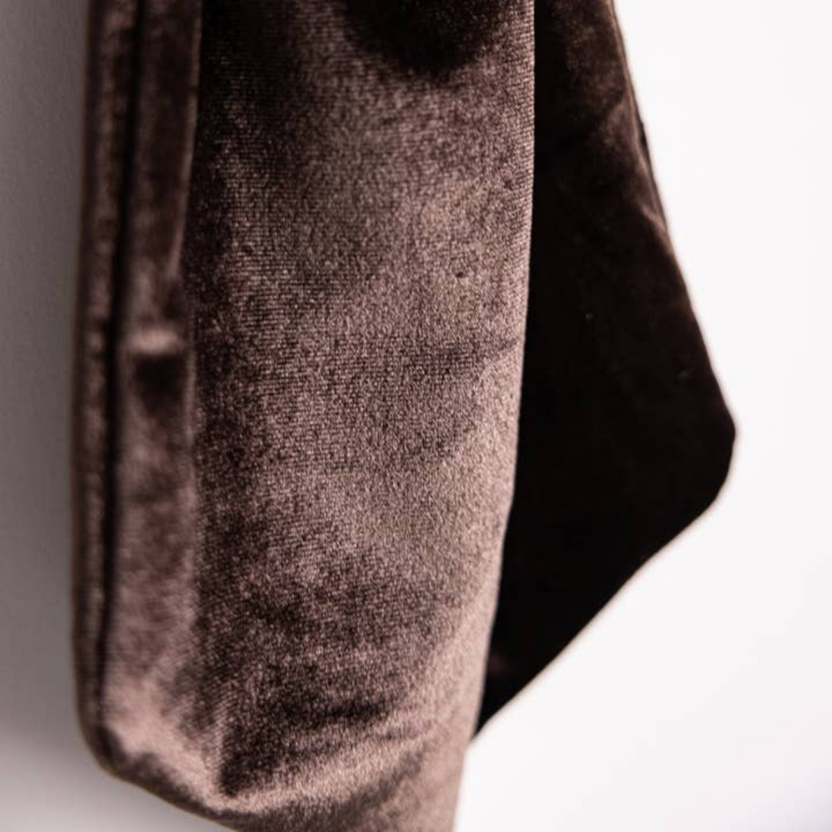 Hot Cocoa Brown Velvet Bow