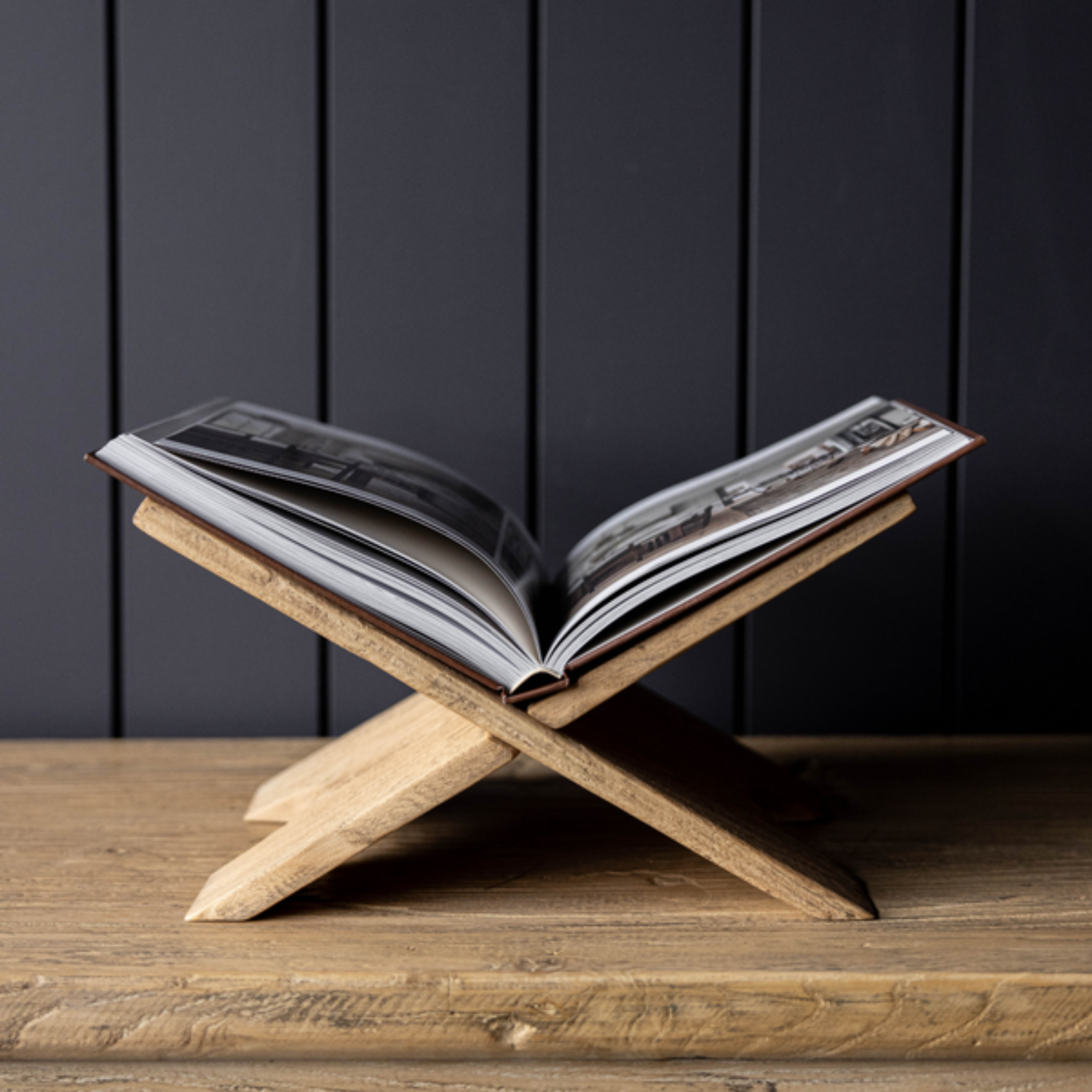Reclaimed Book Stand - Elm