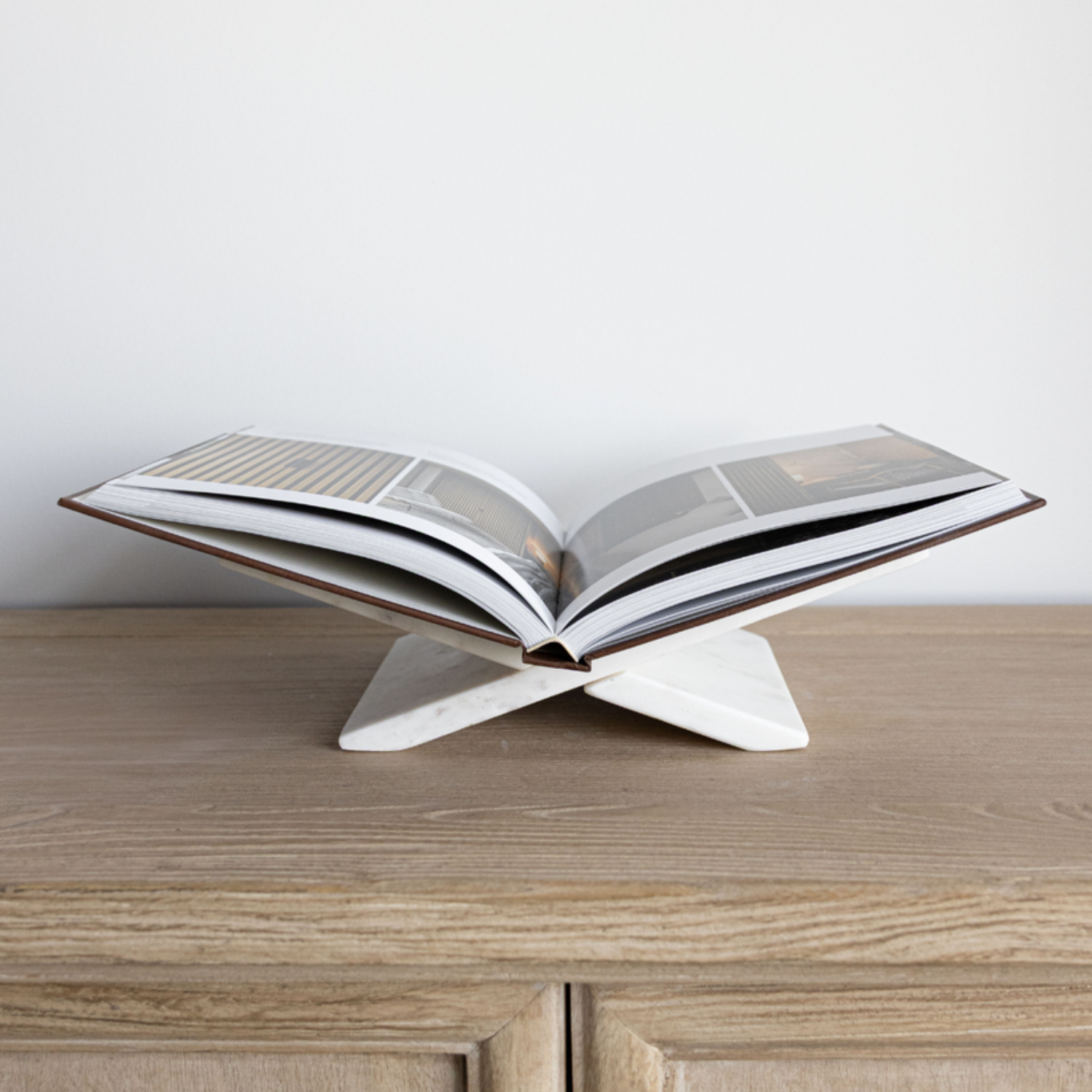 White Marble Book Stand