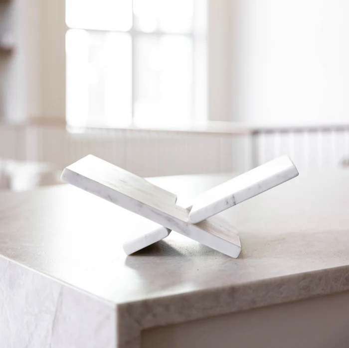 White Marble Book Stand