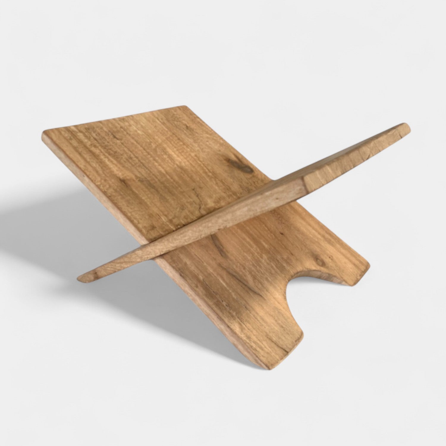 Reclaimed Book Stand - Elm