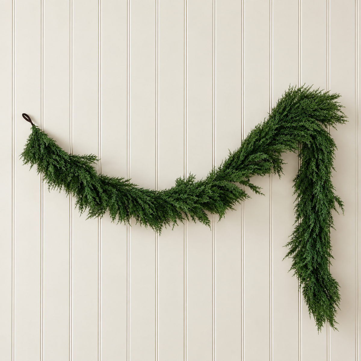Artificial 9ft Real Touch Cypress Garland