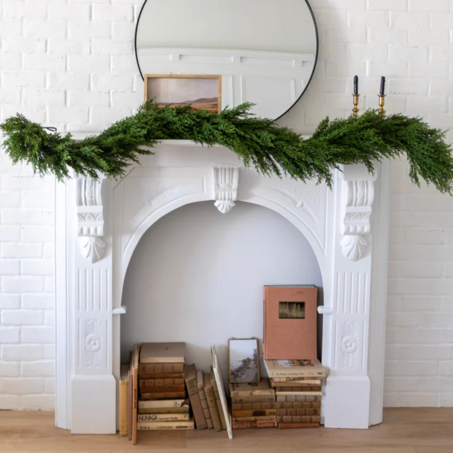 Artificial Real Touch 6ft Cypress Garland