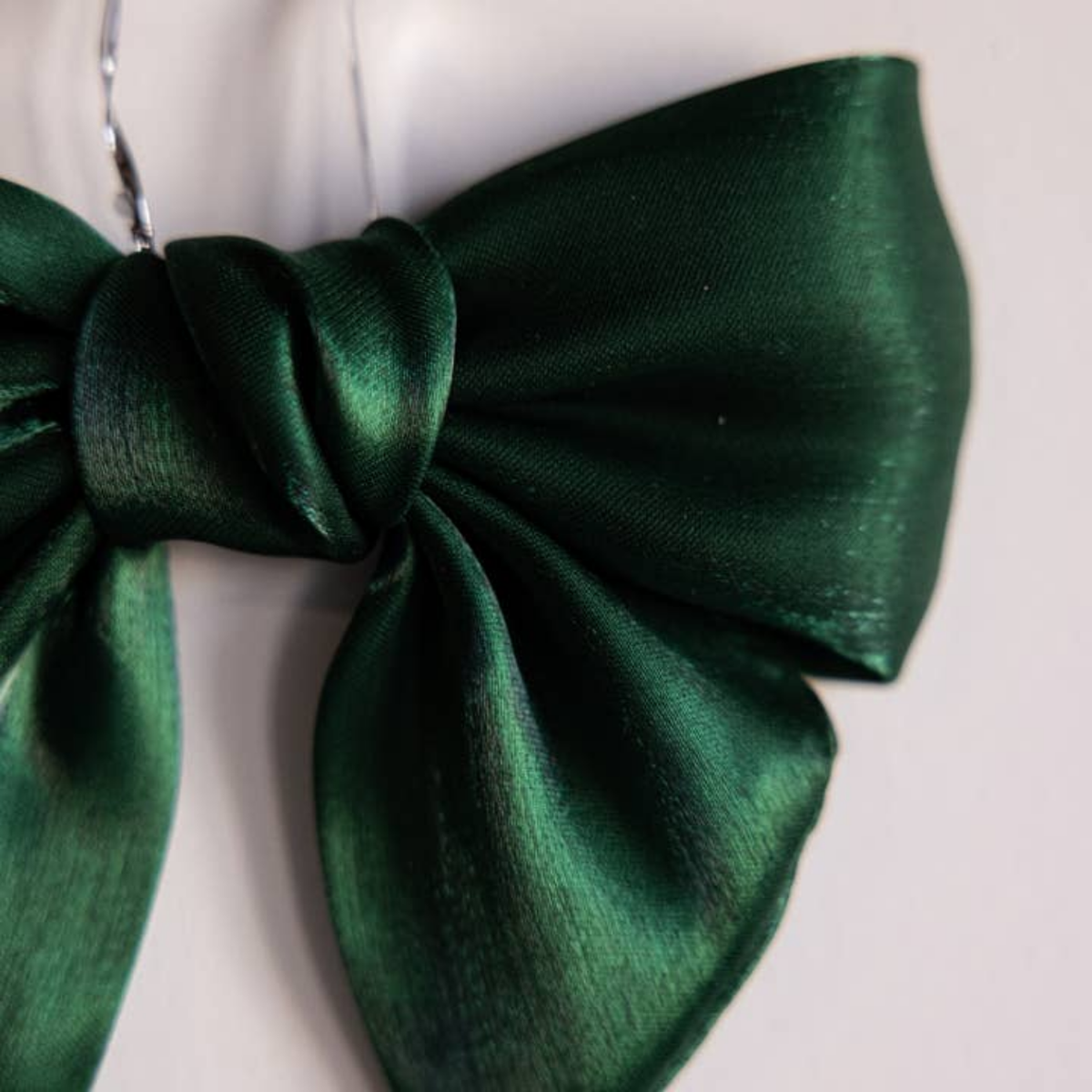 Gauze Emerald Bow (Set of 3)