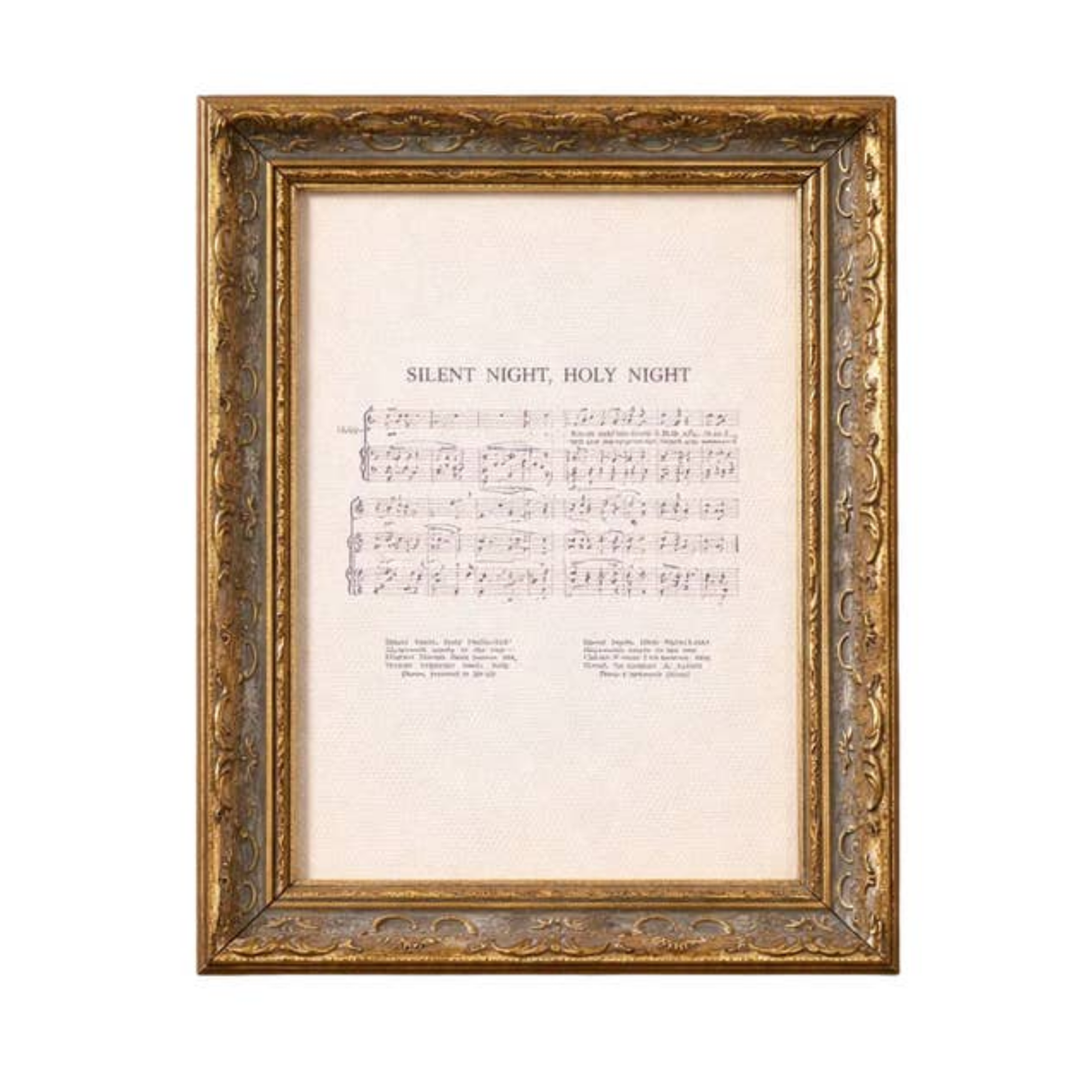 Silent Night Framed Wall Art