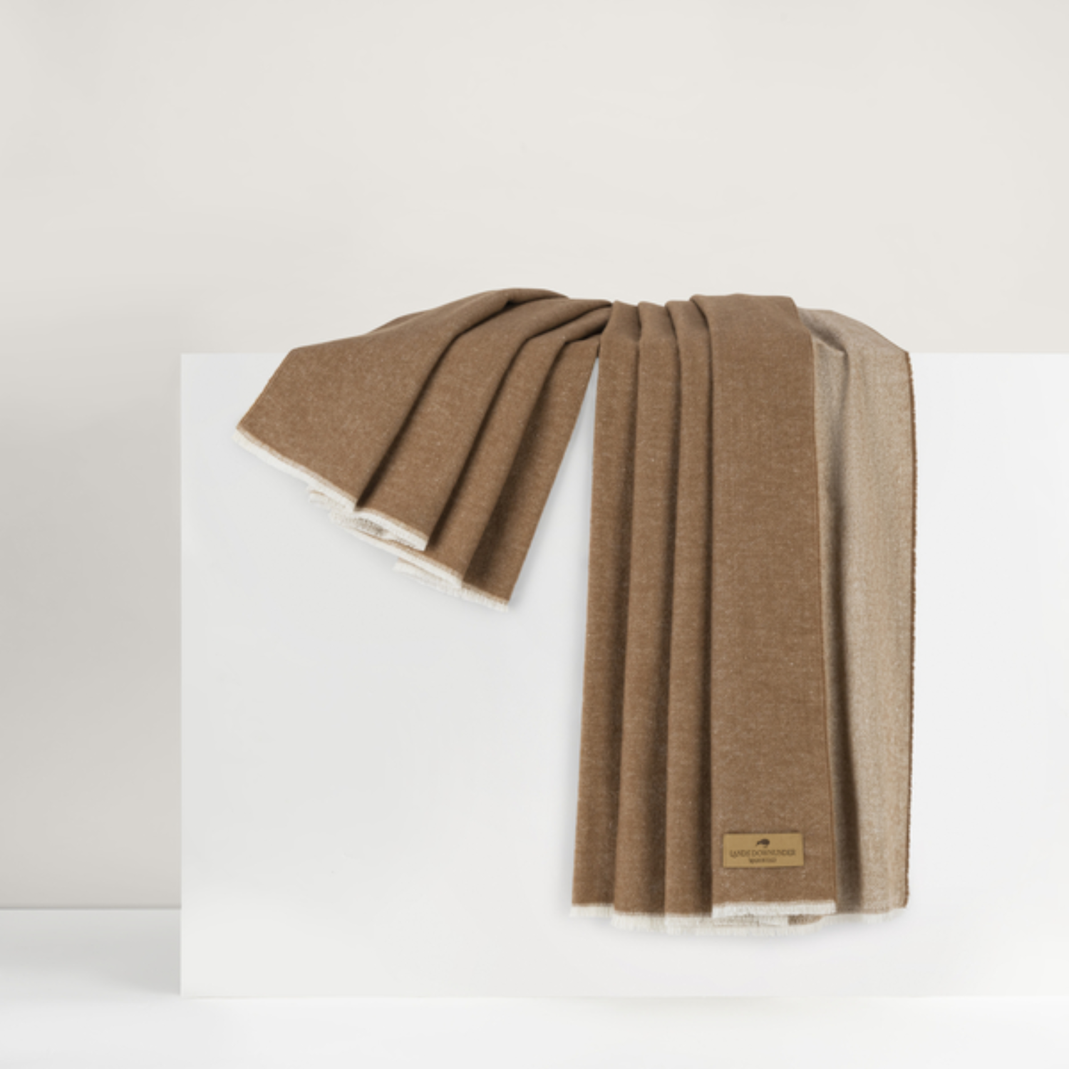 Alpine Cotton Throw Blanket - Pinecone