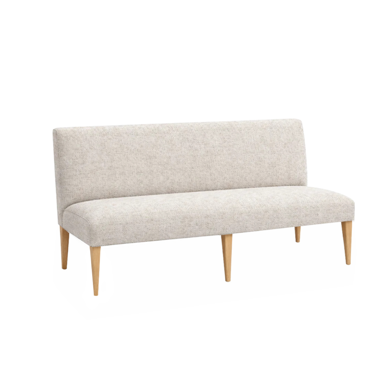 Classic Dining Banquette Bench - Crypton® Apollo Mist