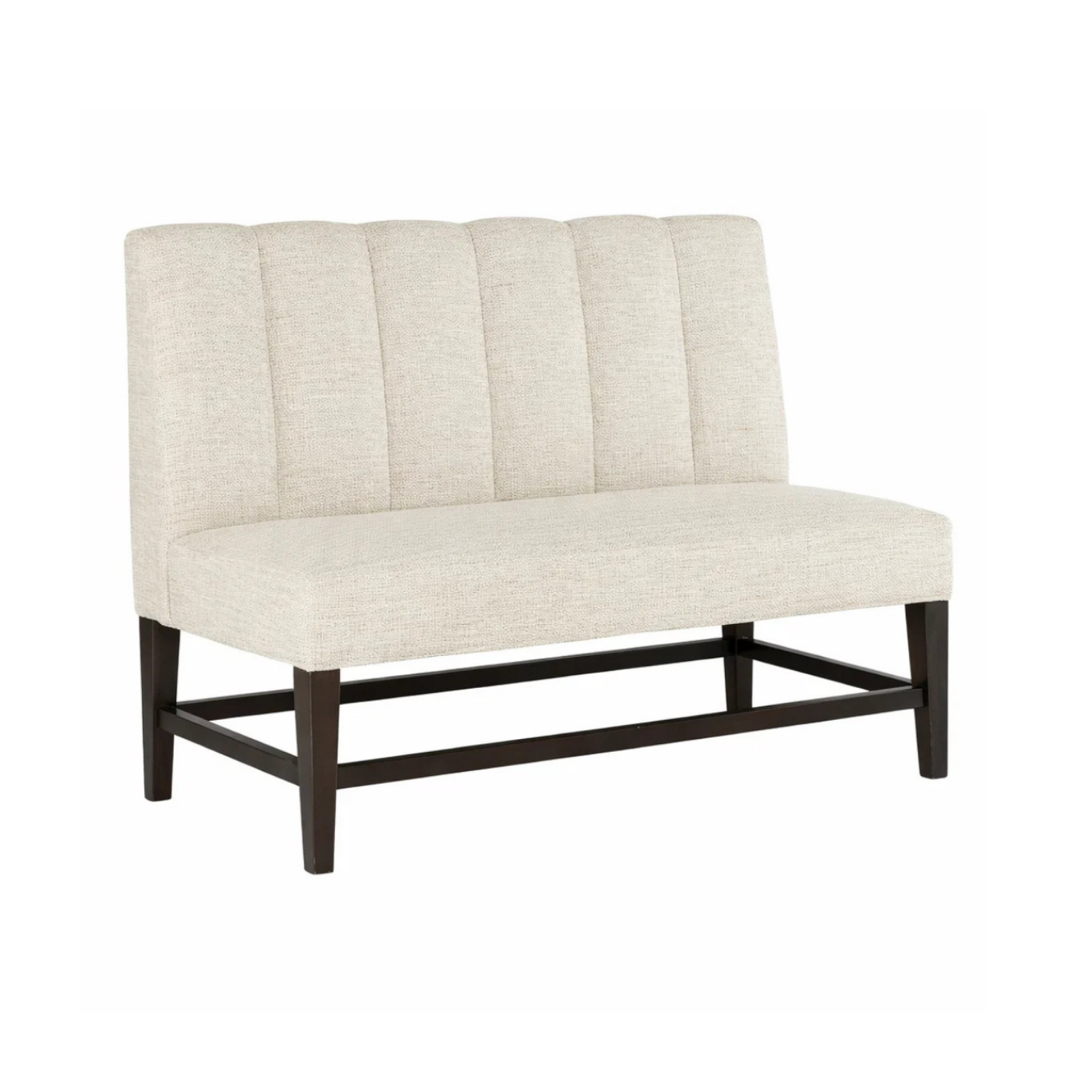 Channel Dining Banquette Bench - Crypton® Calm Ecru