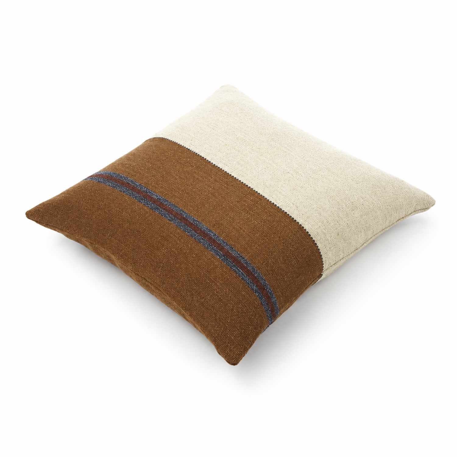 Homestead LInen/Wool Blend Toss Pillow - Drift Stripe