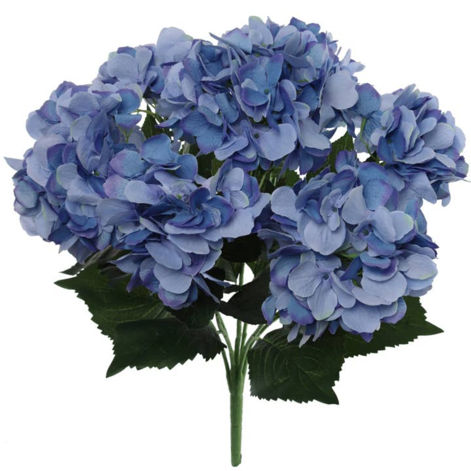 Artificial Hydrangea Bouquet- Midnight Blue