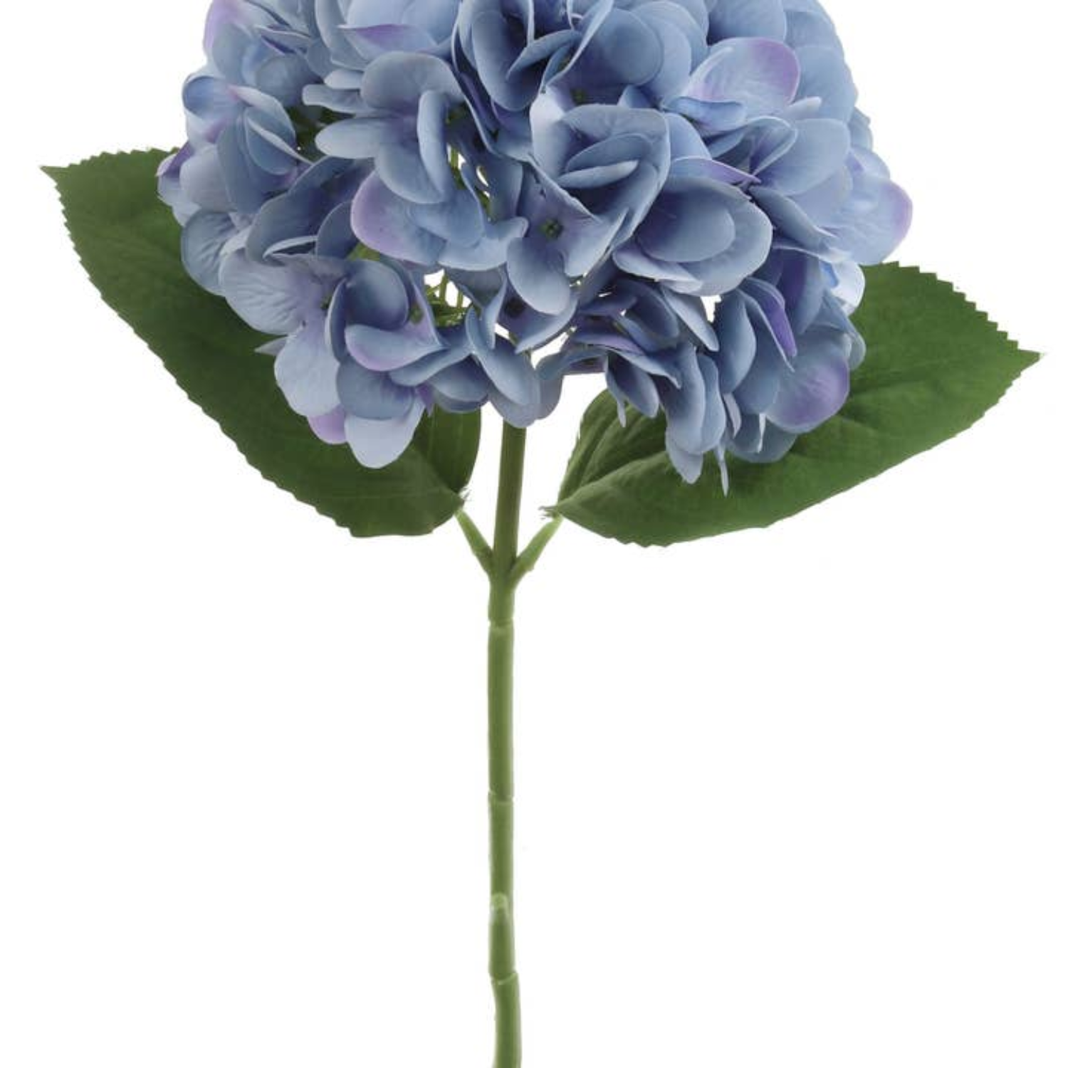 Artificial Hydrangea Stem- Blue