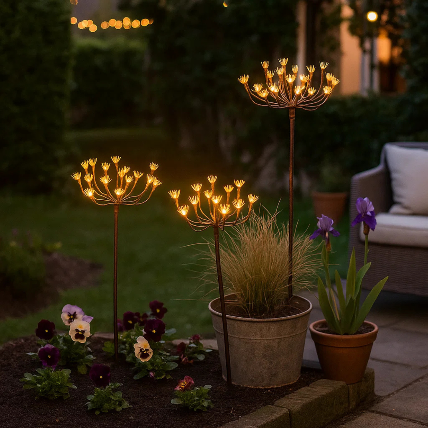 Herb Solar Light Stake