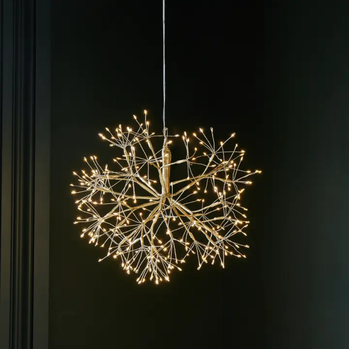 Garden Burst Gold Hanging Lights