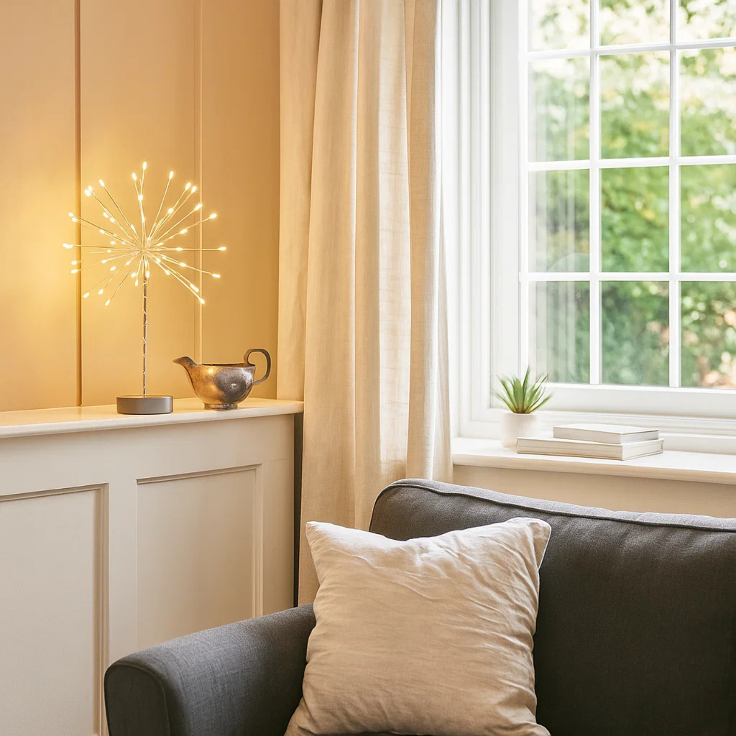 Fireworks LED Light - Silver