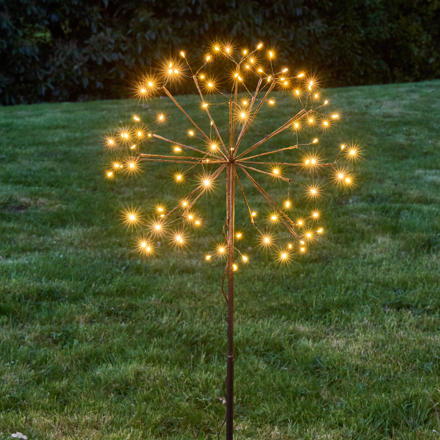 Garden Burst Solar Light - Bronze