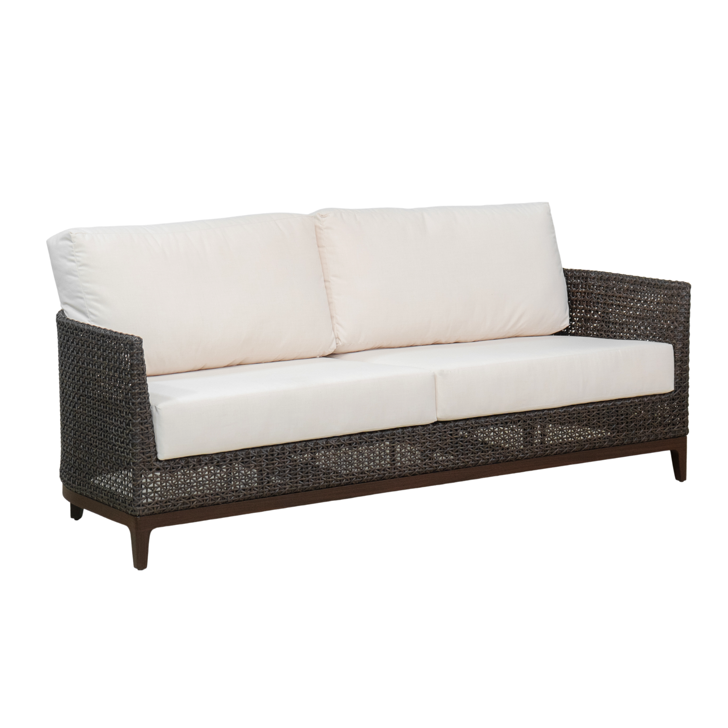 Nottingham Espresso Wicker Sofa