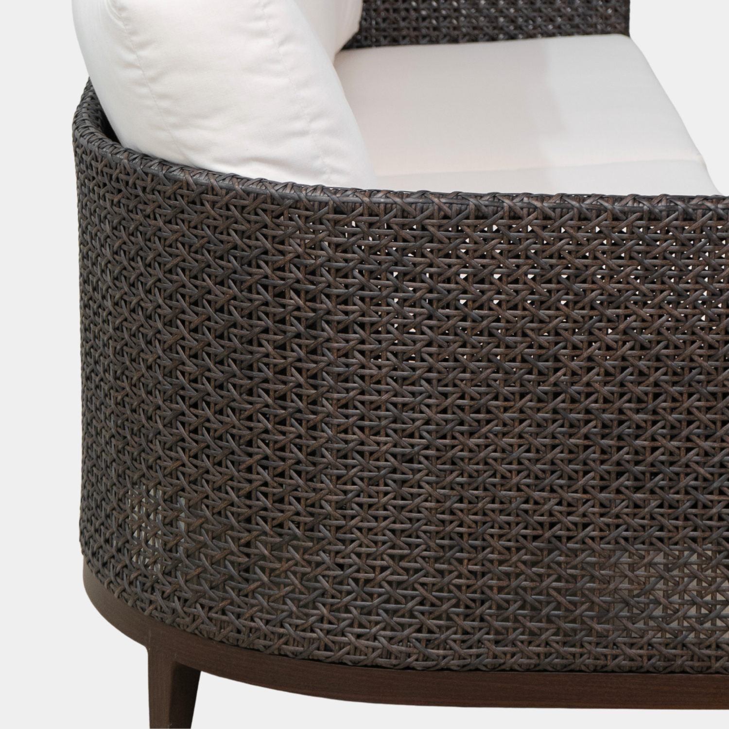 Nottingham Espresso Wicker Sofa