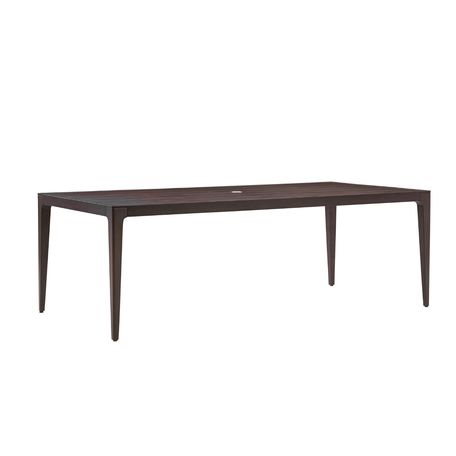 Nottingham Dining Table w/ Umbrella Hole - Espresso